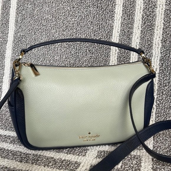 kate spade Handbags - Kate Spade Pebbled Leather Crossbody Bag Light Pistachio Multi